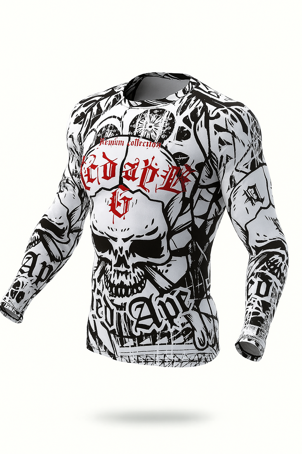 Rashguard Red Ape – Manga Larga | BJJ, MMA y Deportes de Contacto