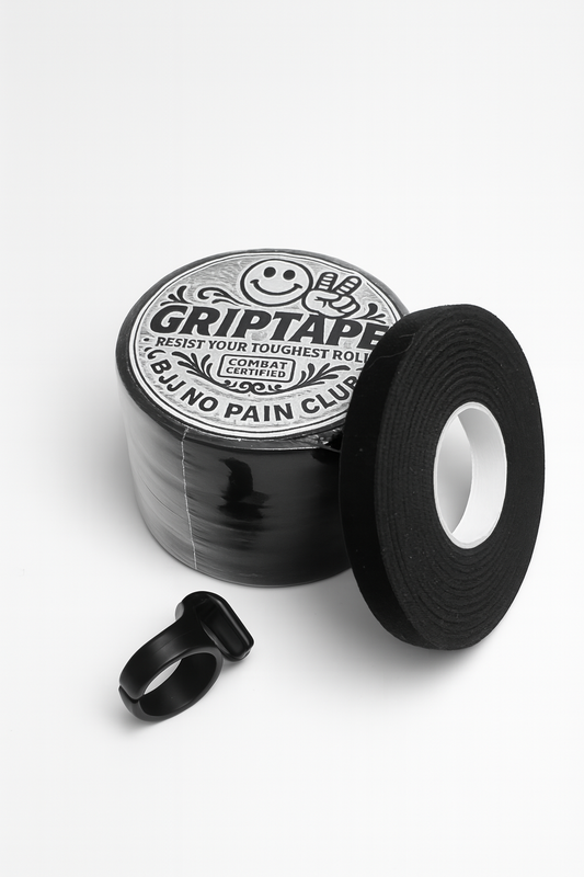 🥋 Pack GRIPTAPE BJJ - 6 Cintas (0,7cm x 10m) + Anillo Cortador | Protección y Agarre Premium para Dedos | Tape de Alta Resistencia