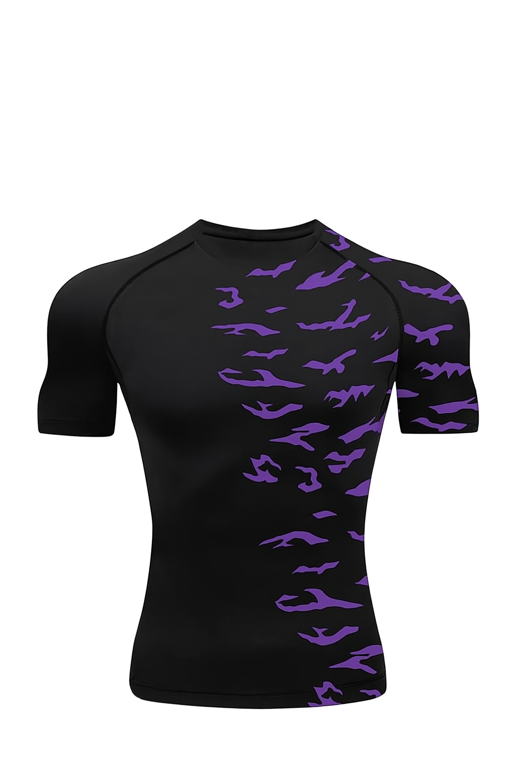 🟣 Rashguard “Phantom Shinobi” –  (Manga Corta)